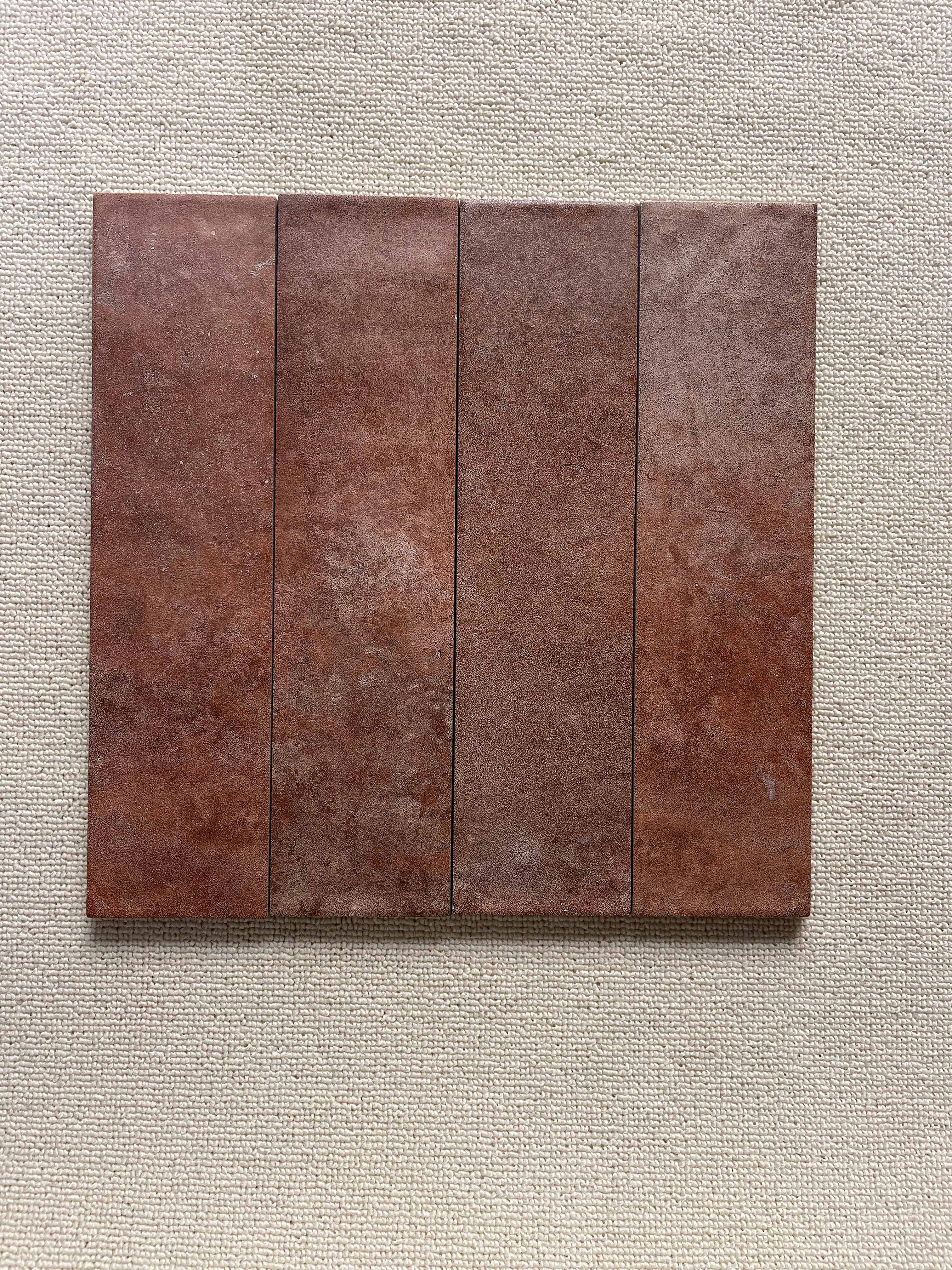 75x300mm matt handmade tiles