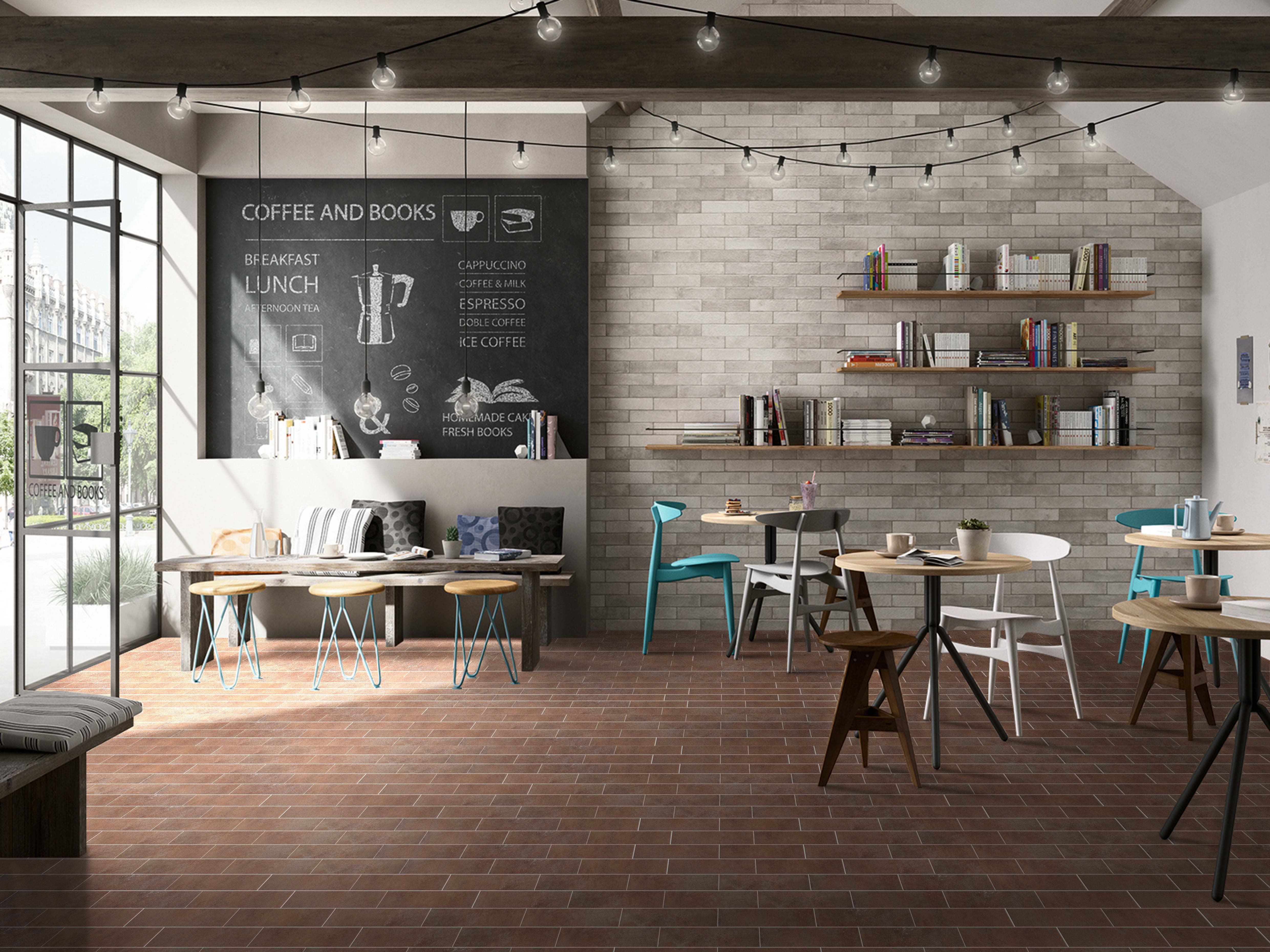 75x300mm handmade floor tiles