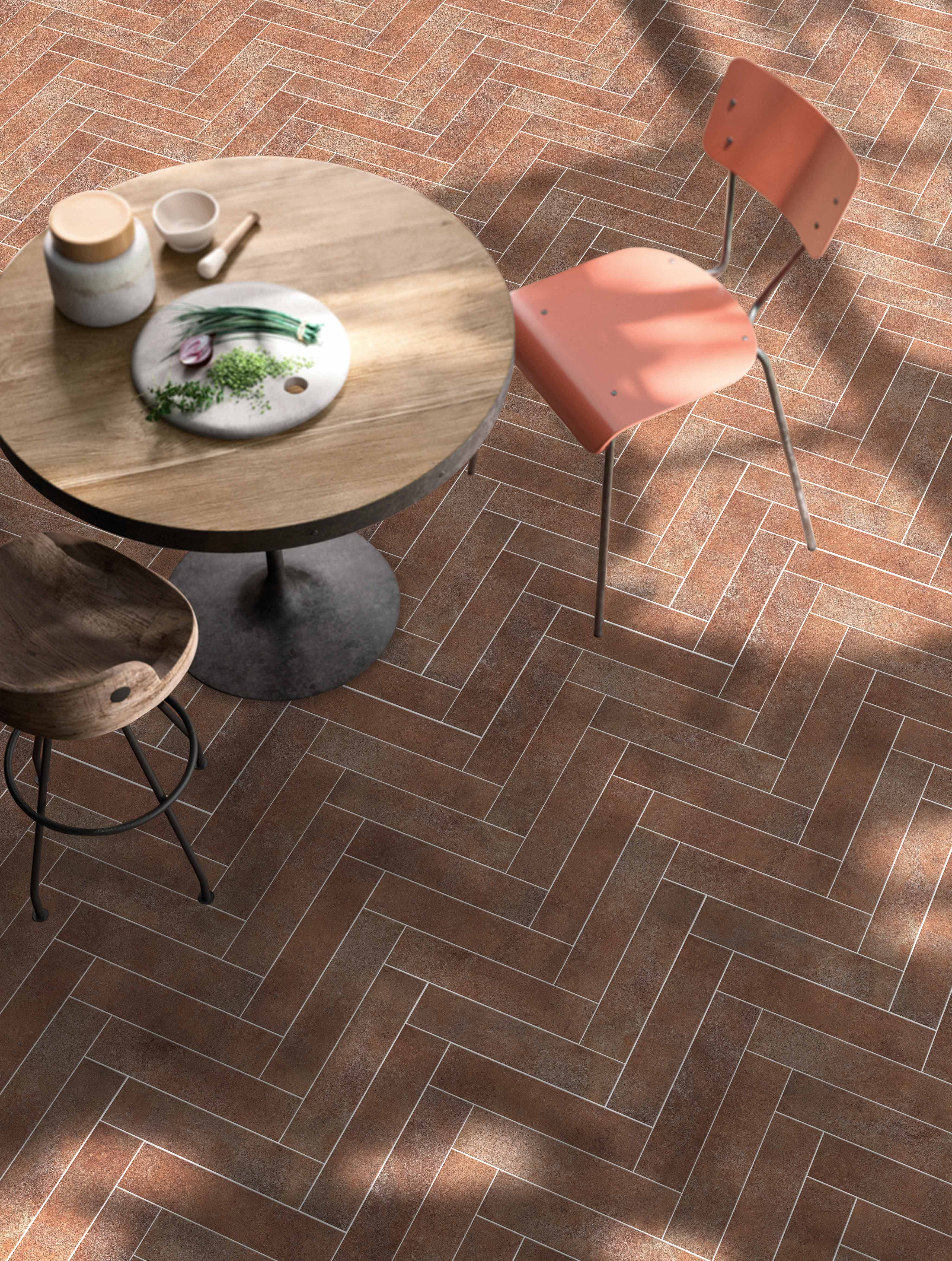 75x300mm outdoor matt handmade floor tiles