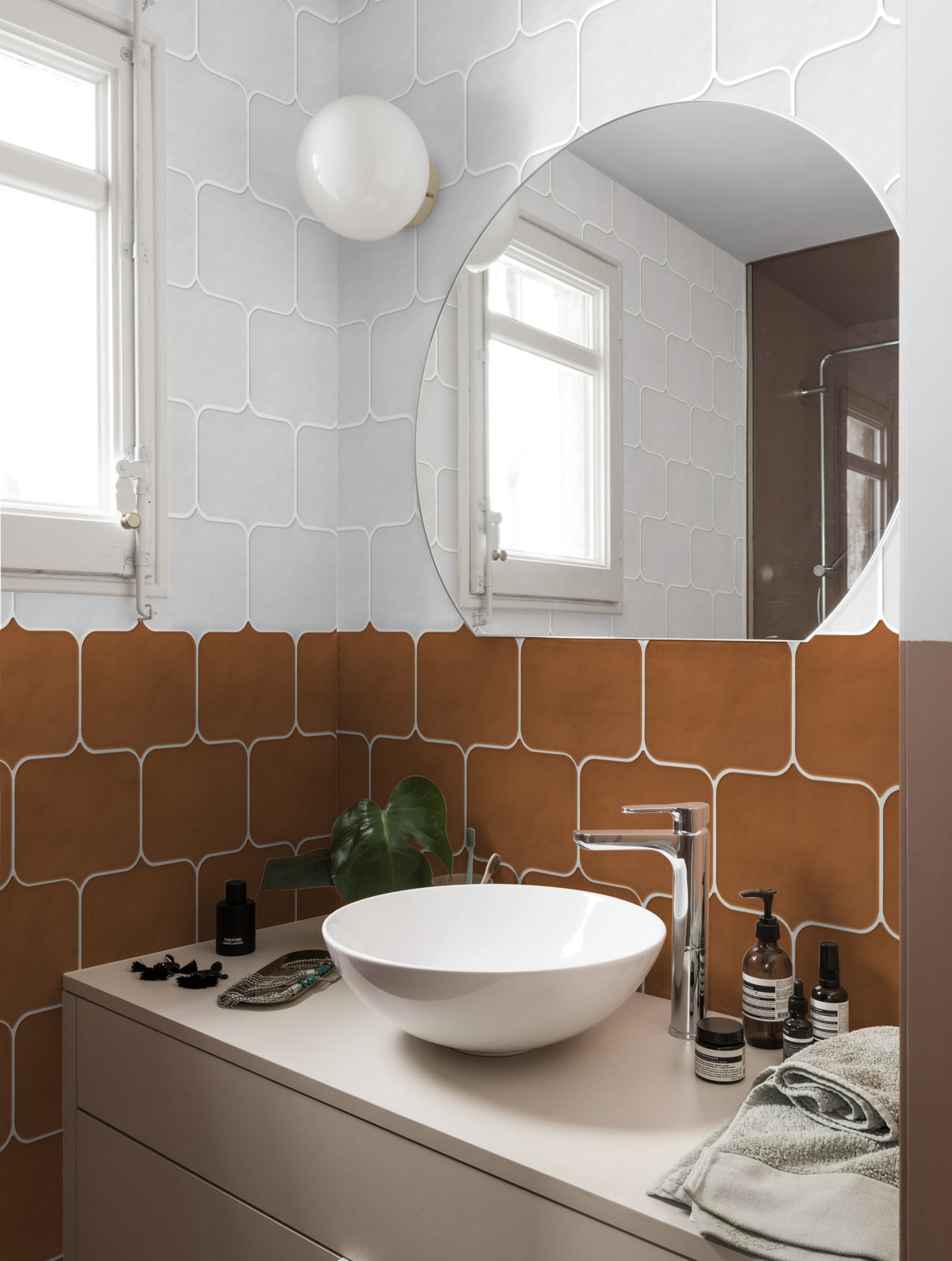 146x200mm handmade tiles for bathroom