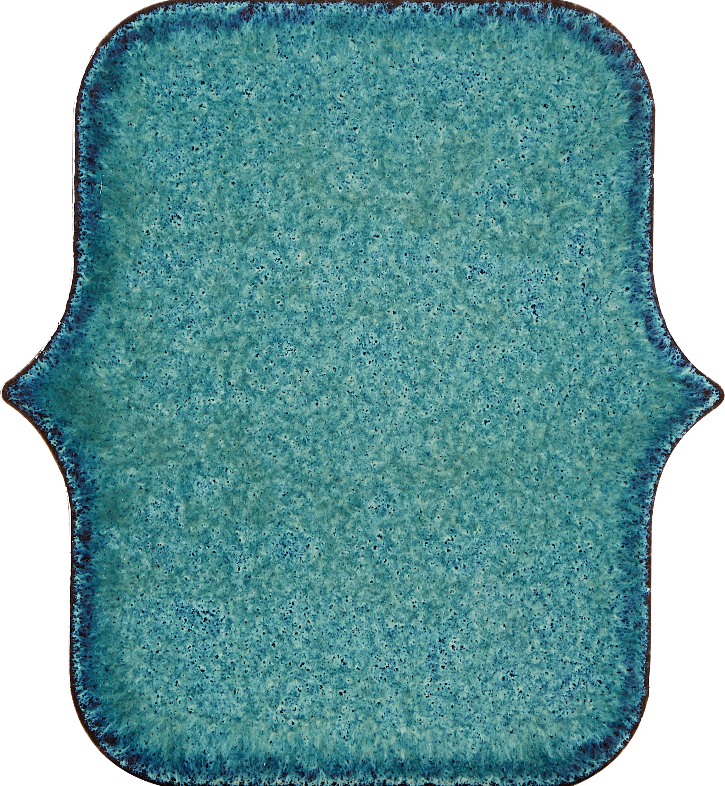 98x128mm glossy blue handmade tiles