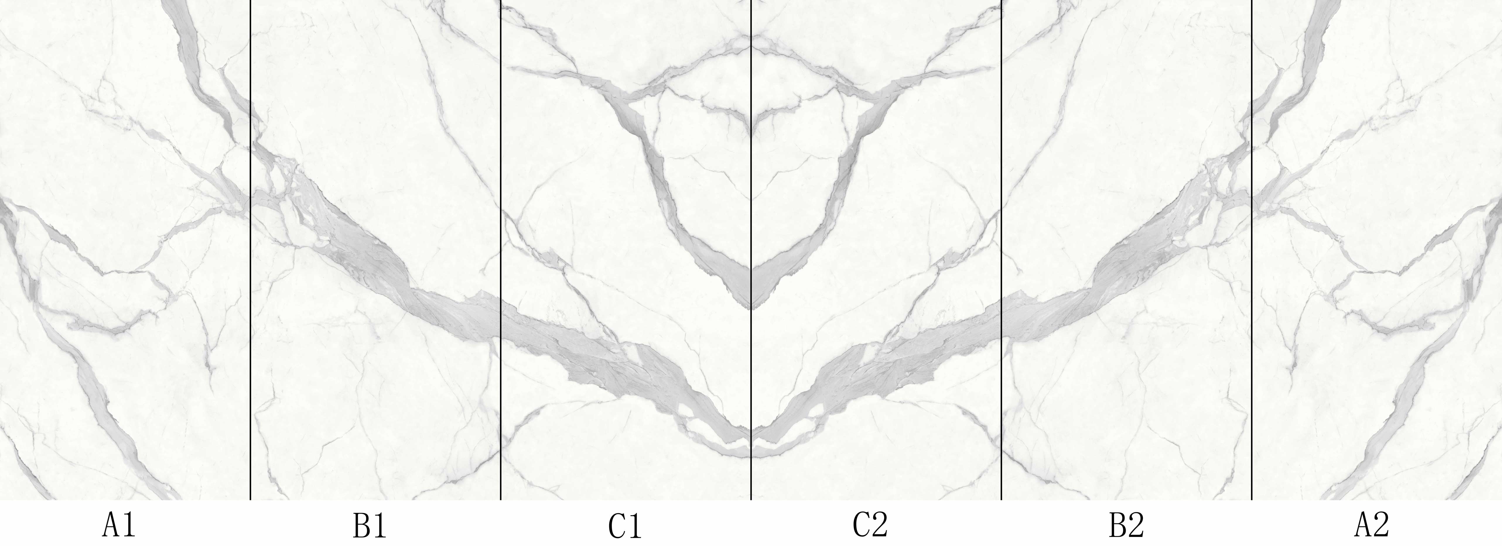 white porcelain slab shower walls