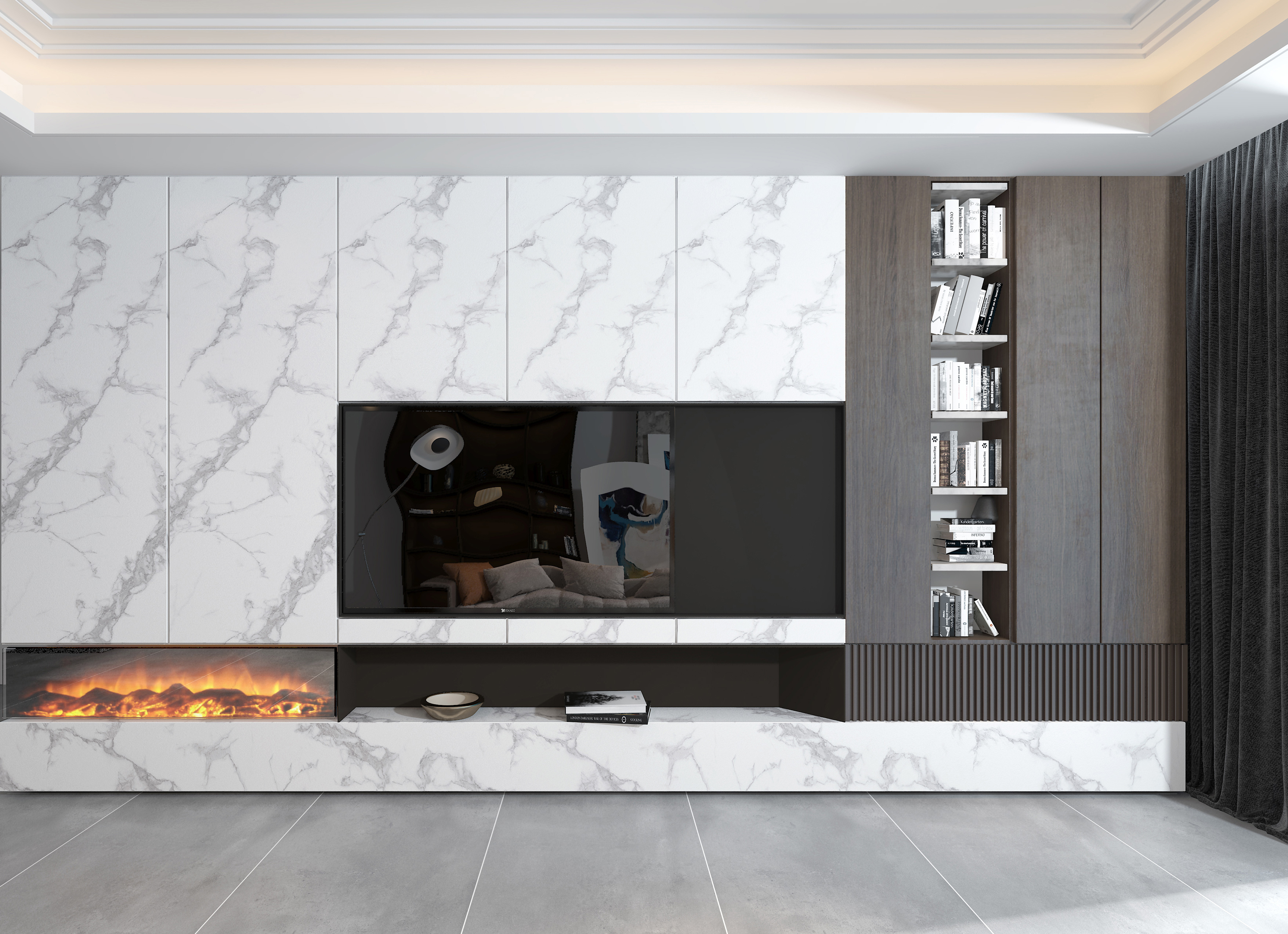 white background porcelain slab wall tiles