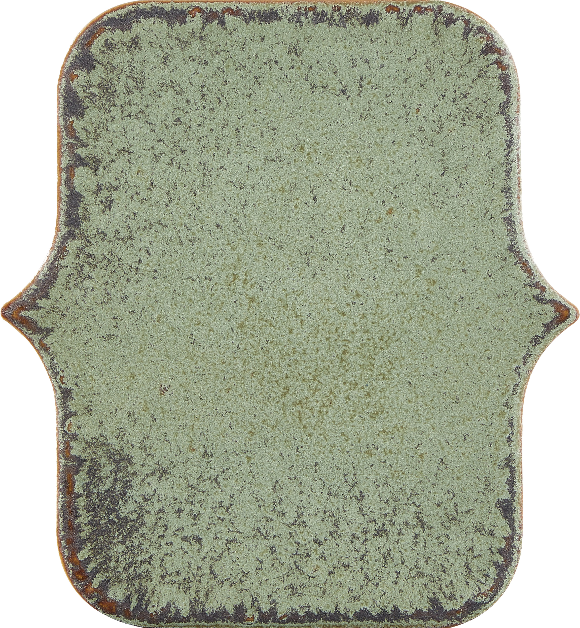 98x128mm matt everygreen handmade tiles