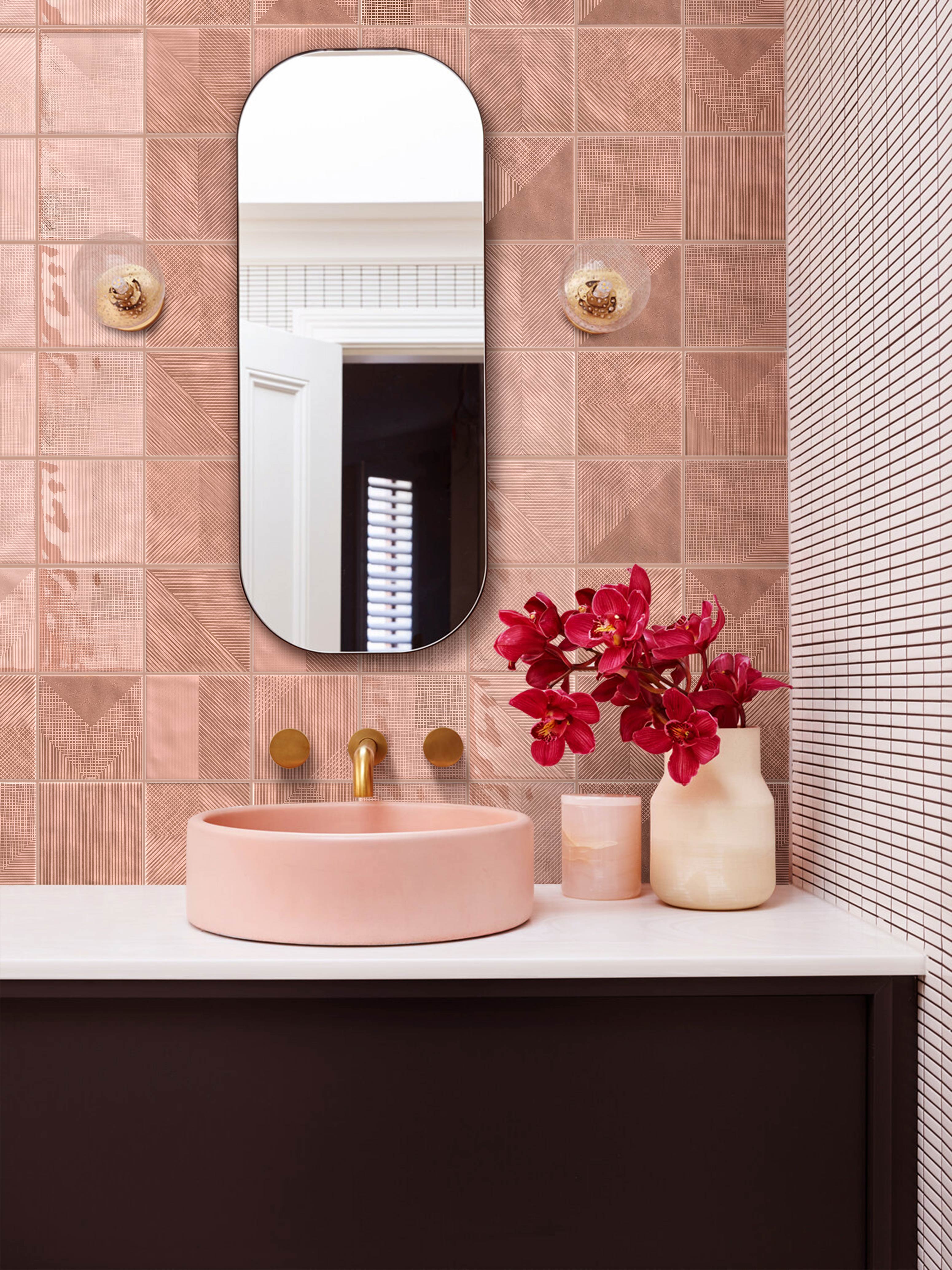 glossy handmade tiles