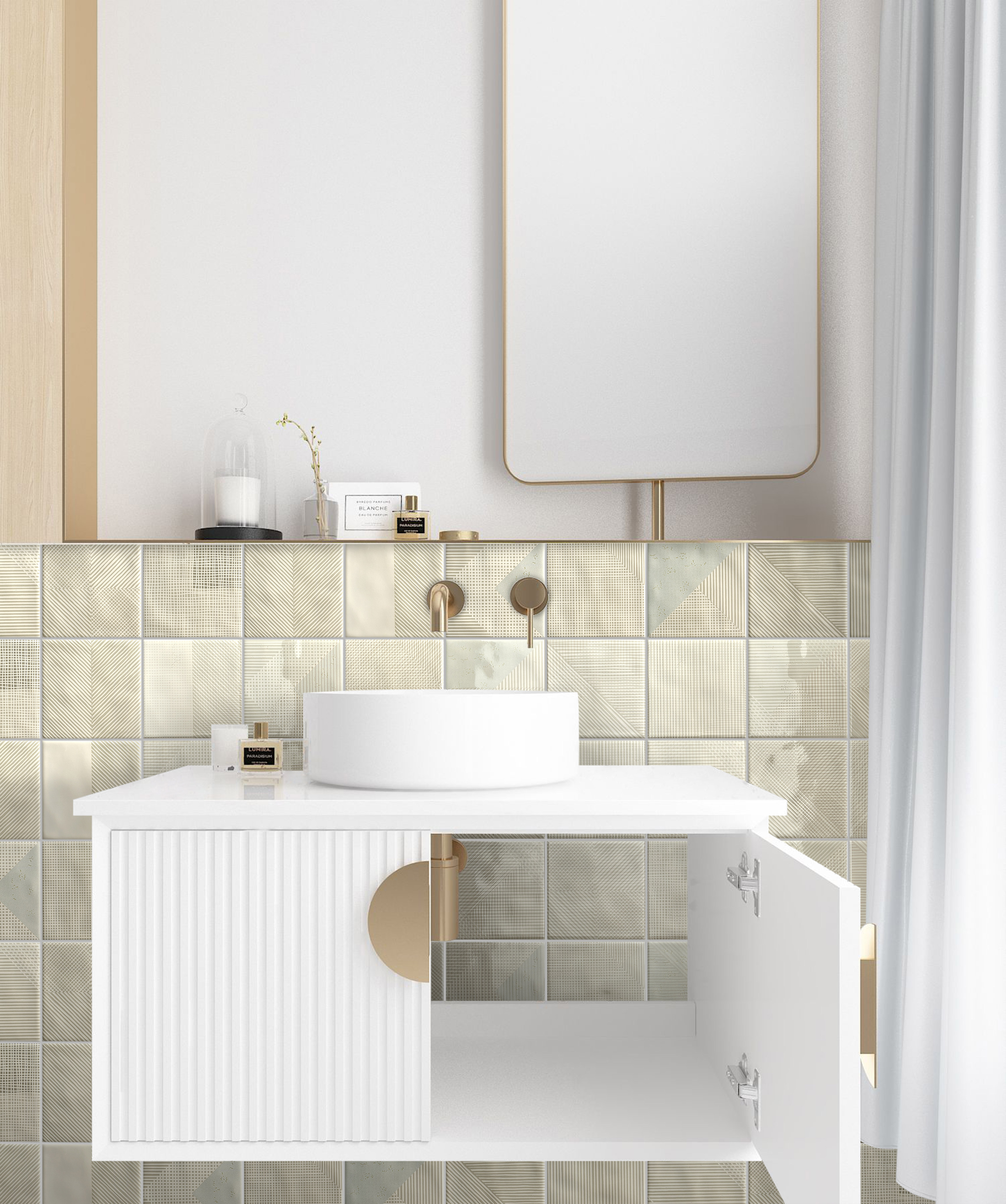 handmade bathroom wall tiles
