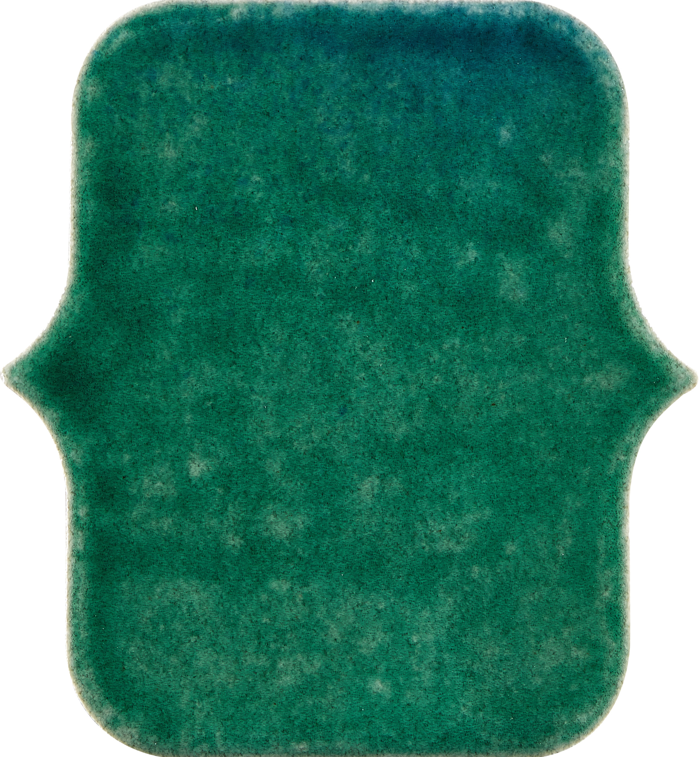 98x128mm glossy green handmade tiles