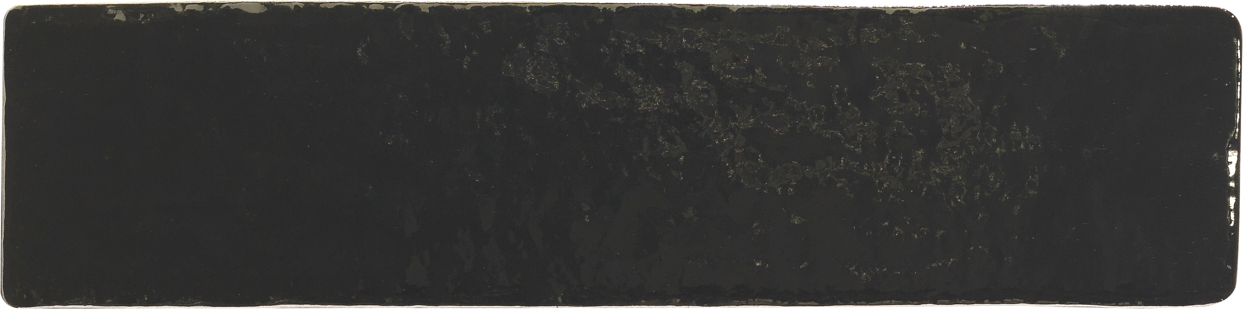 70x280mm glossy black handmade tiles
