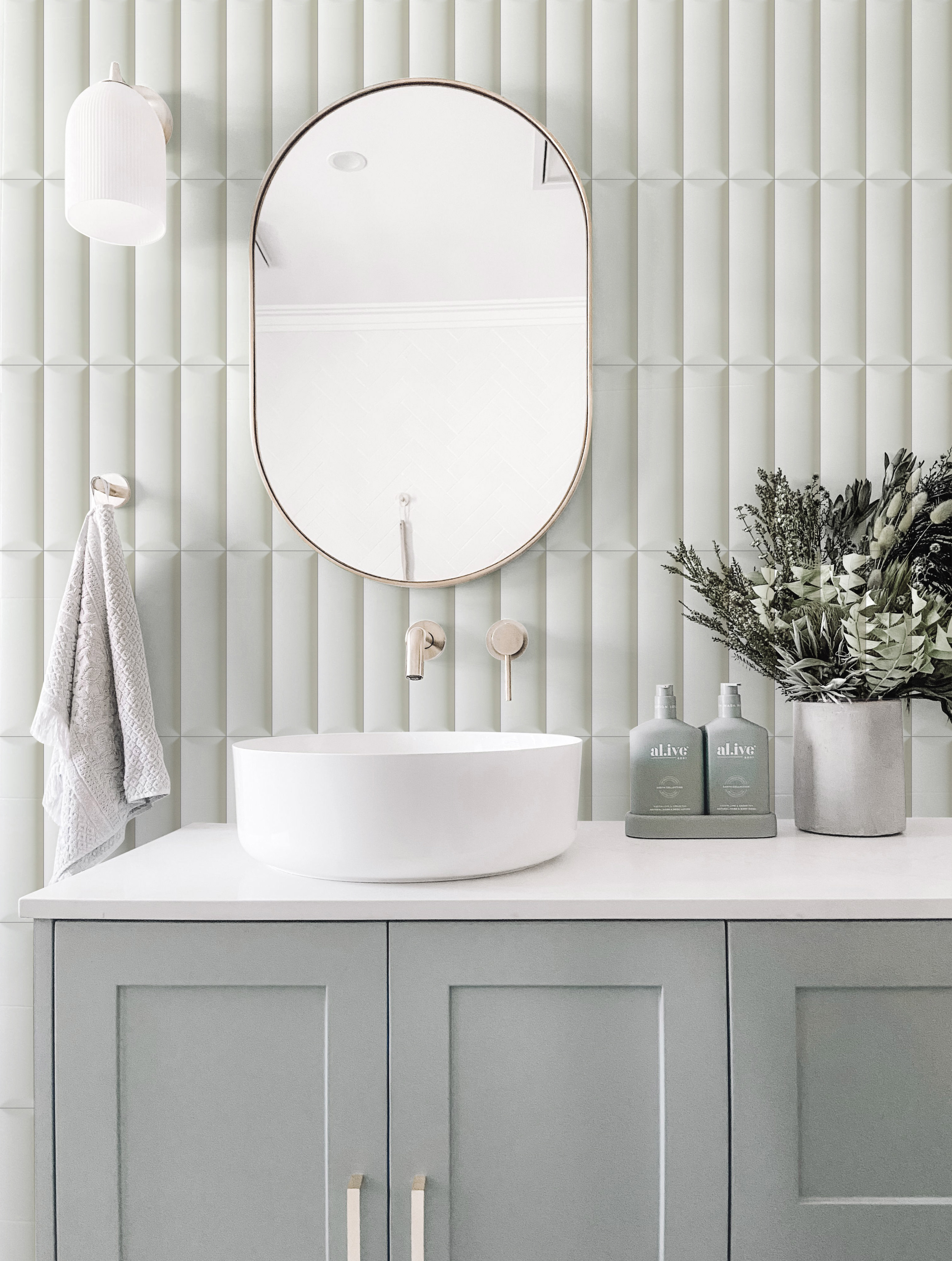 satin handmade bathroom wall tiles
