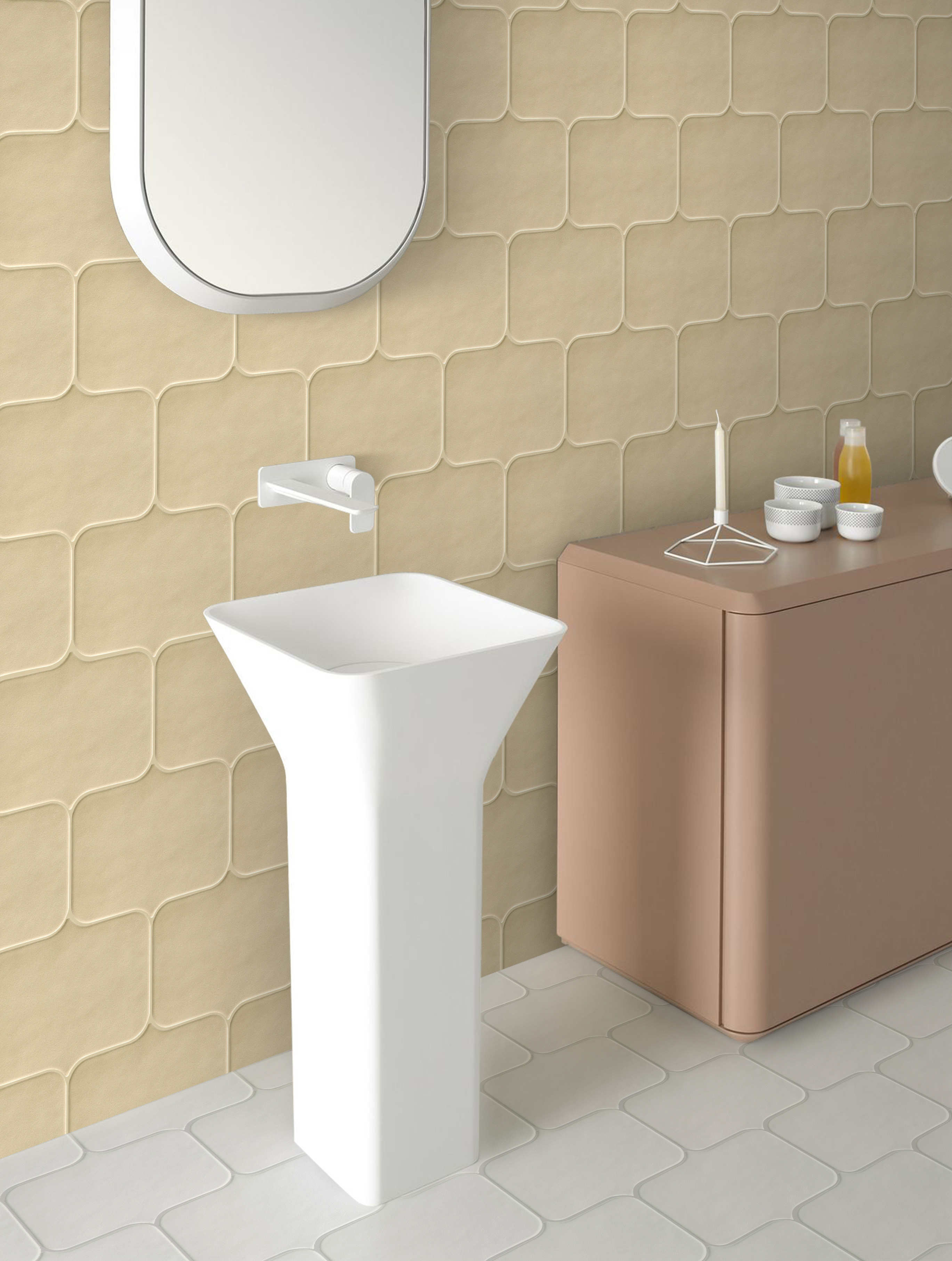 146x200mm handmade bathroom wall tiles