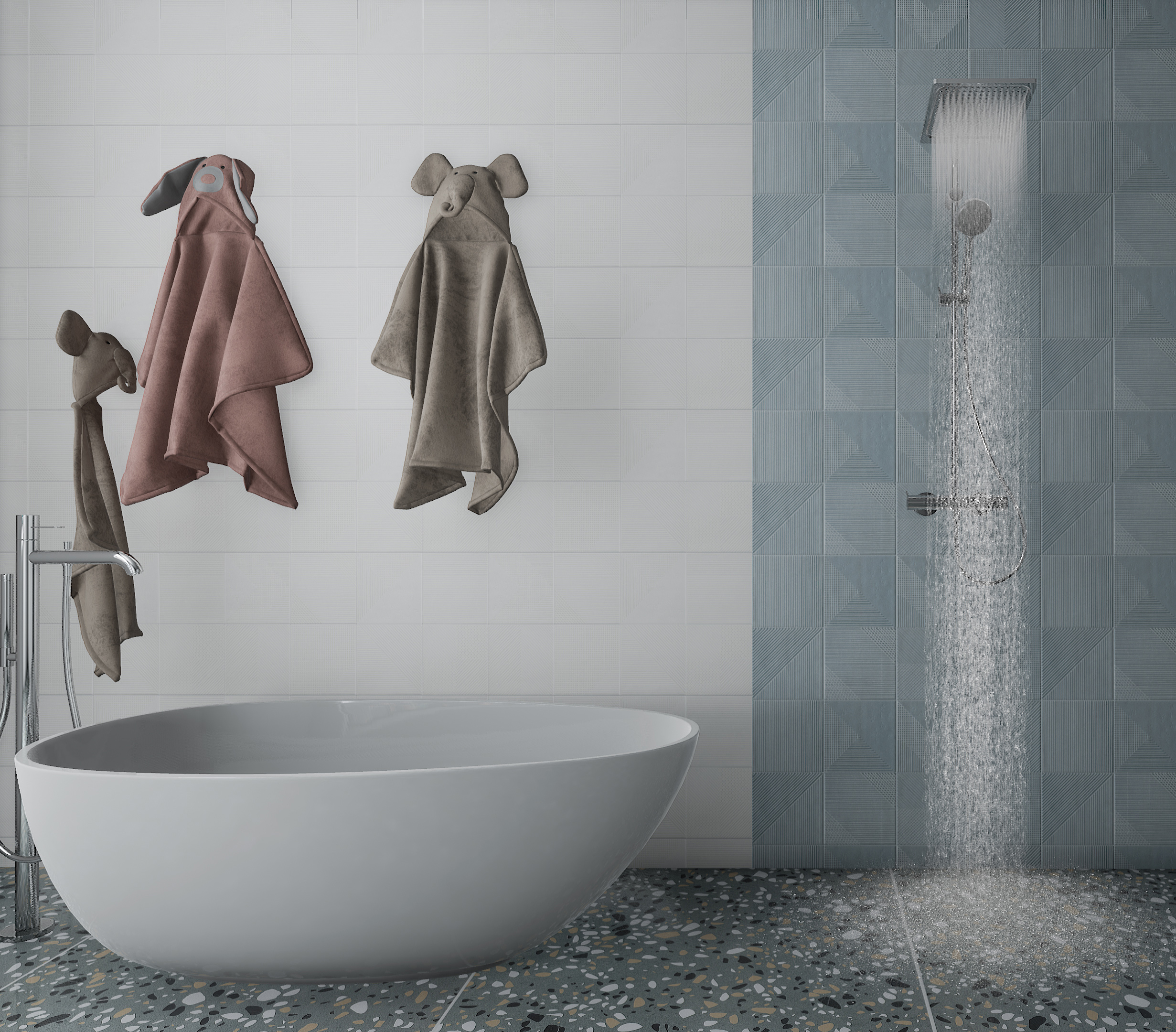 handmade bathroom tiles