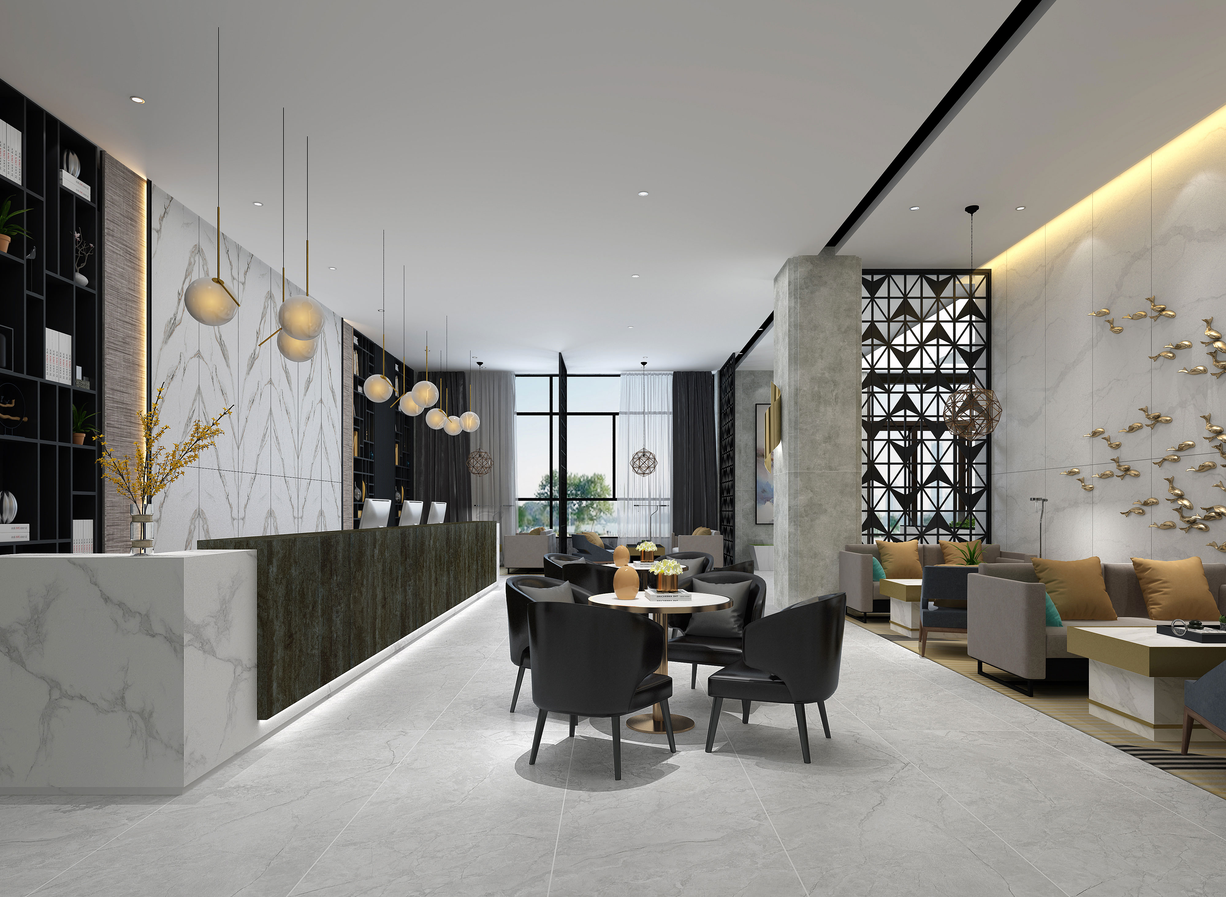 800x2600mm slab wall tiles