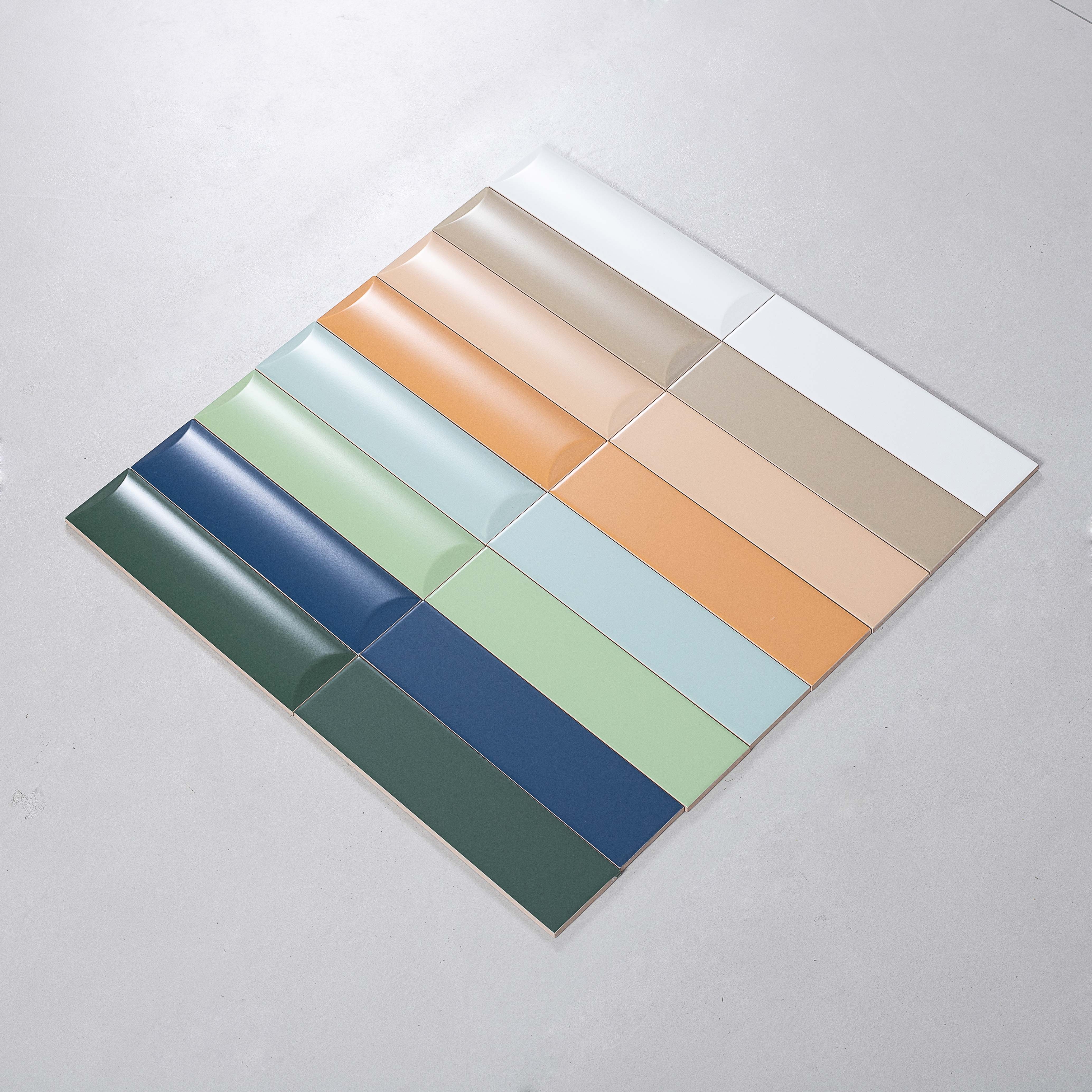 75x300mm satin handmade tiles