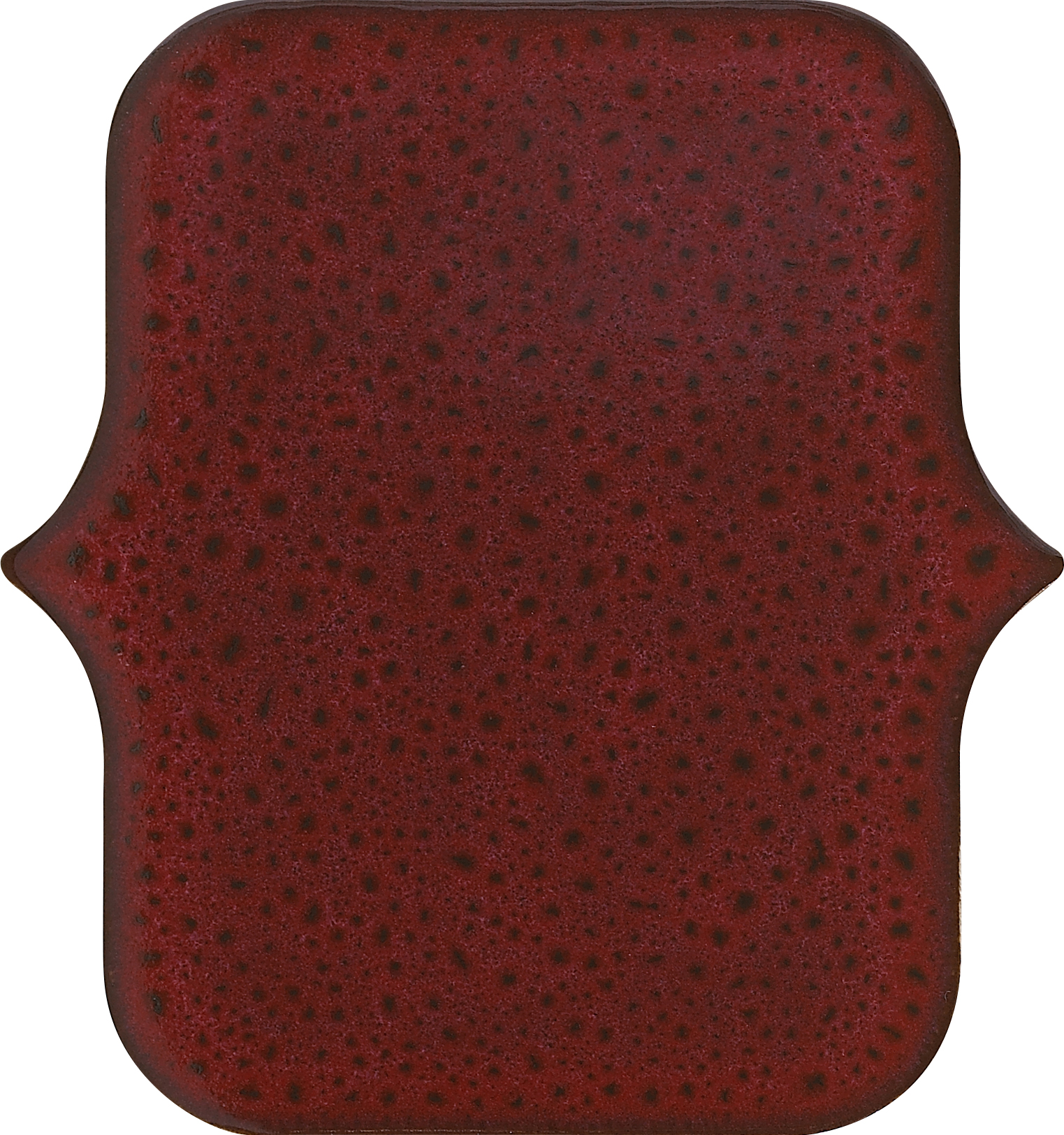red handmade wall tiles