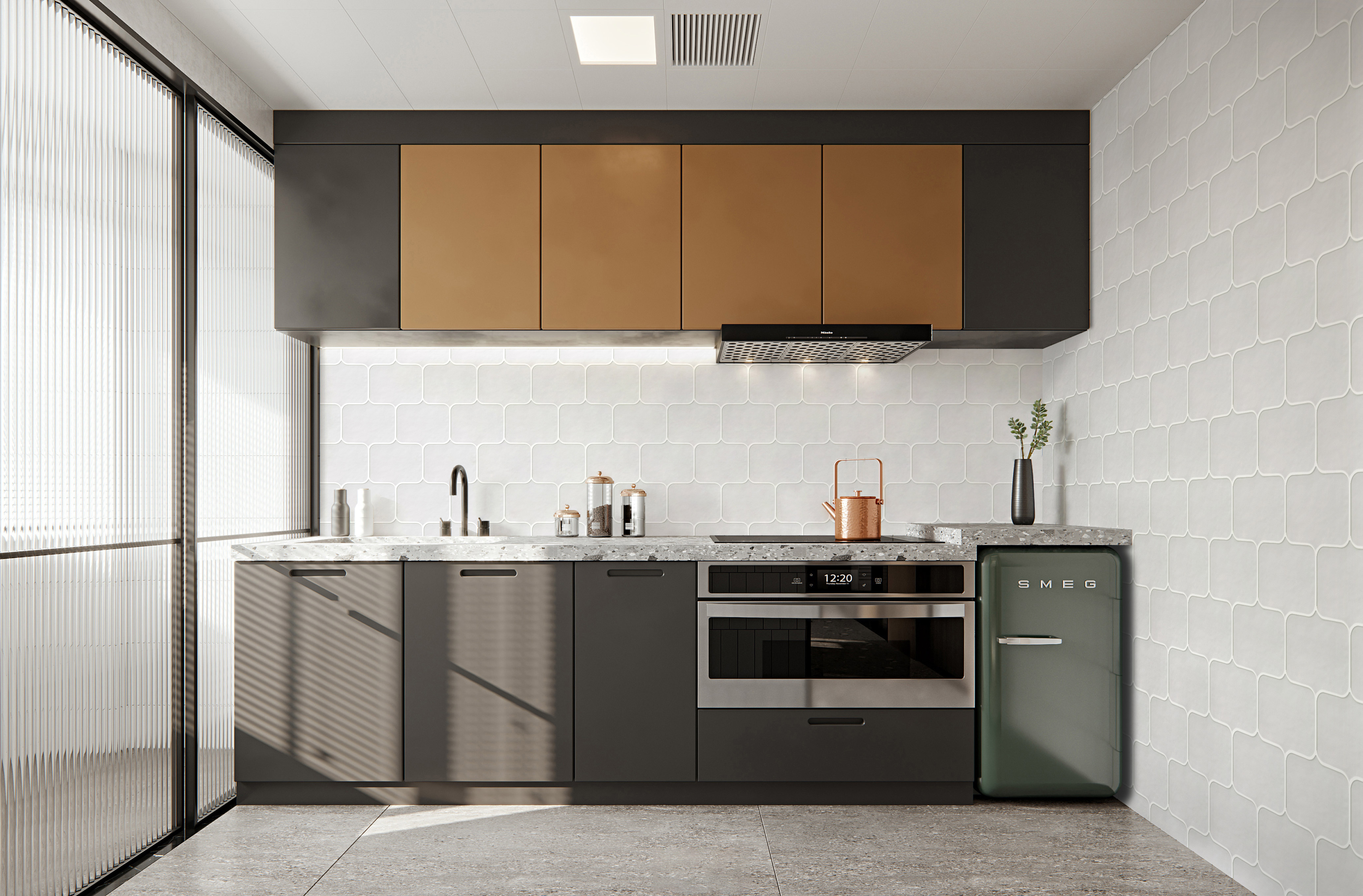 146x200mm handmade kitchen tiles