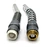 Nozzle spout with brass valve