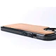 Microfiber wood phone case