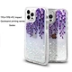 Natural protective quicksand phone case