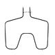YuLing WB44K10005 Oven Bake Element Replacement for Americana GE Hotpoint Oven