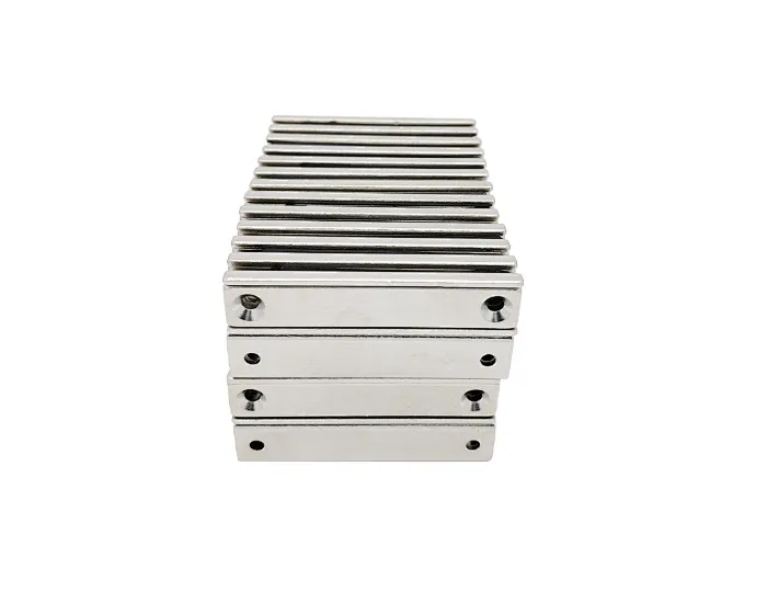 permanent magnet rectangular neodymium magnet pot magnet Neodymium magnet,Rectangular Pot Magnet vendor