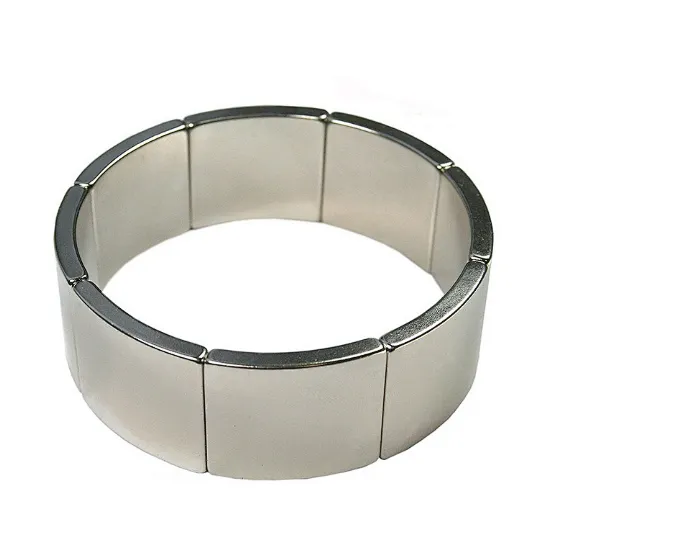 Neodymium magnet NdFeB Magnet Use For Motors China magnet factory factory directly supply arc neodymium magnet