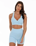 sports bra with shorts