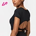 tie back tshirt