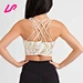 cross back sports bra tops