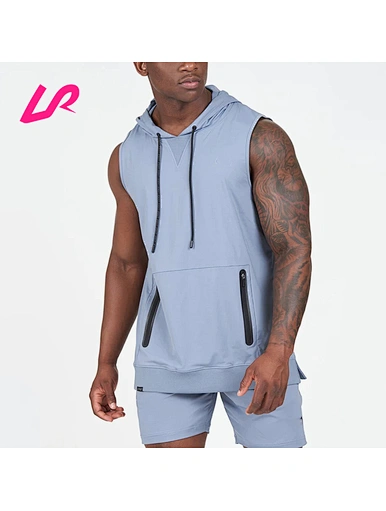 sleeveless hoodie mens