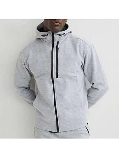 athletic zip up hoodie