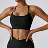 ribber sports yoga bra