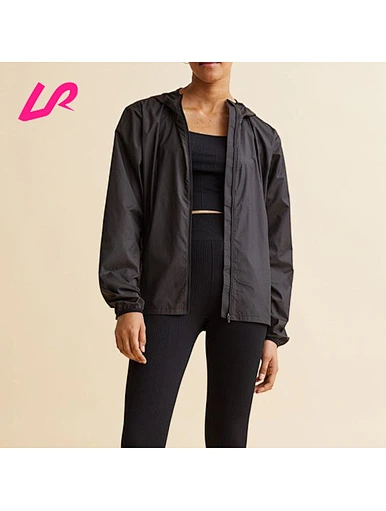Hooded Windbreaker for women