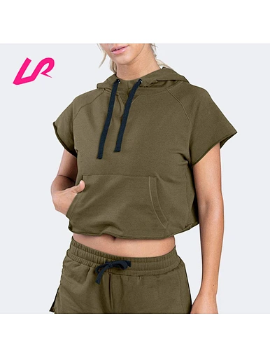 high quality crop hoodies