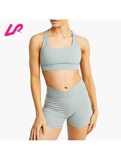 cross back yoga bra