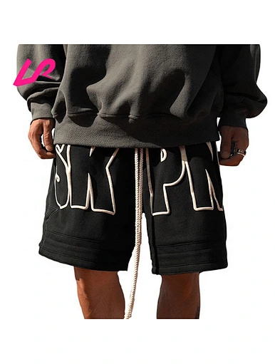 3d puff print shorts wholesale