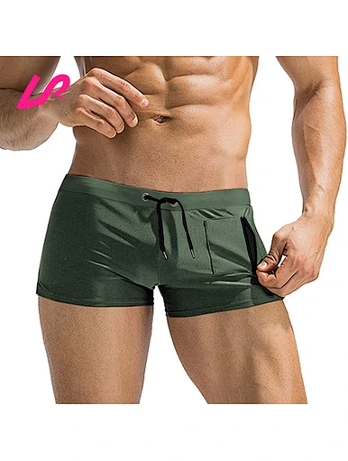 custom printed swim trunks