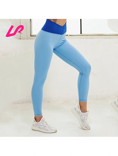 V high waist leggings for women