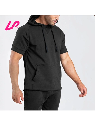 custom short sleeve hoodie