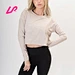 custom long sleeve crop top