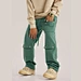 solid straight leg pants