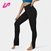 crossover waist yoga pants