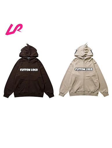 full zip up hoodie over face wholesale