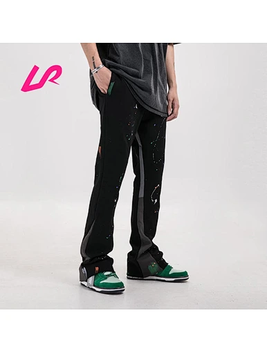 flared joggers mens
