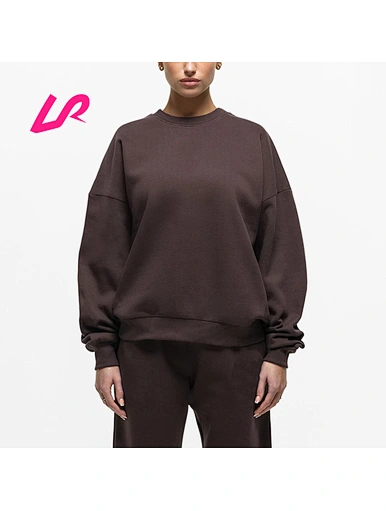 oversized drop shoulder sweatshirt