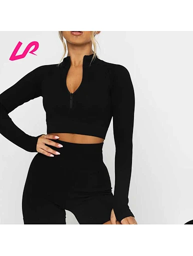 black crop top