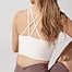 cross back sleeveless crop top