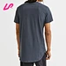 round hem cut sports fitness yoga t shirts for women and men