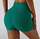wholesale custom logo high waist shorts for women