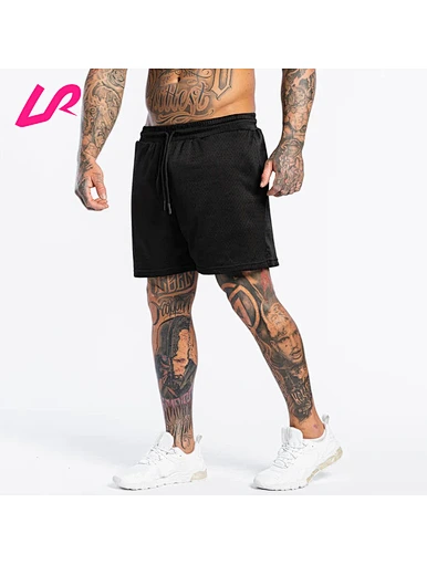 mesh shorts black