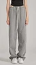 grey flared joggers